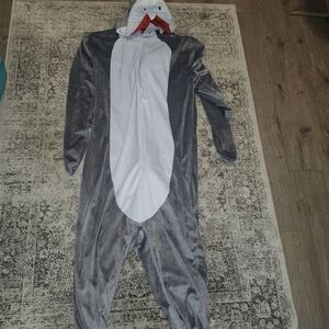 Spirit Halloween Gray Shark Adult Costume